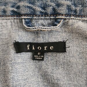 Classic Blue Jean Jacket with Distressed Details